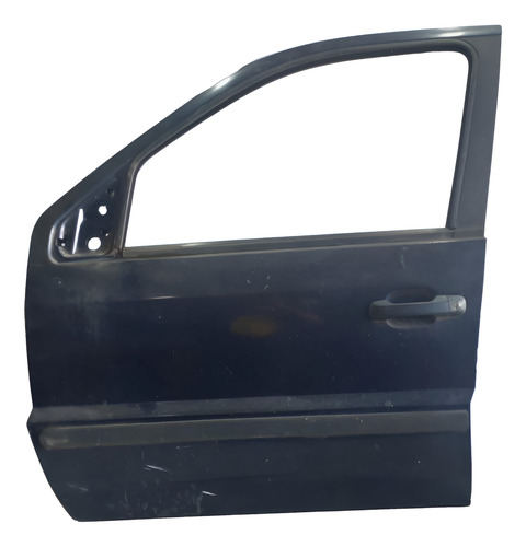 Porta Diant. Esq. Original Ecosport 2003-2012 Usada Traseira Esquerdo Preto