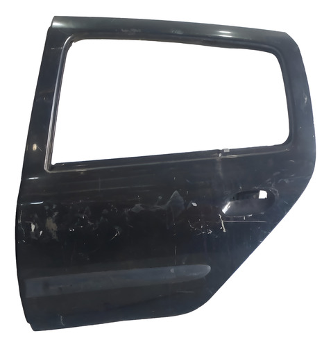 Porta Traseira Esq. Clio Orig. 1999 A 2012 Usada Traseira Esquerda Preto