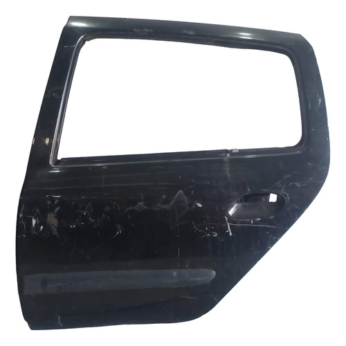 Porta Traseira Esq. Clio Orig. 1999 A 2012 Usada Traseira Esquerda Preto - Imagem 3
