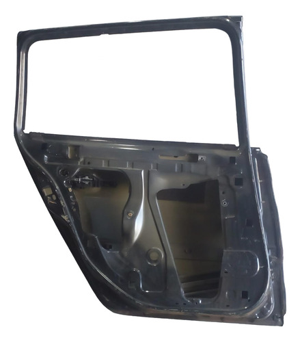 Porta Traseira Esq. Megane Grand Tour Orig. 2010 Usada Traseira Esquerda Preto - Imagem 2