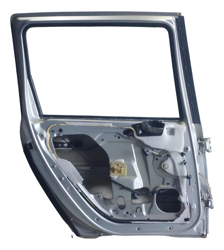 Porta Traseira Esq. Original 307 2002-2012 Usada Traseira Esquerdo Prateado - Imagem 2