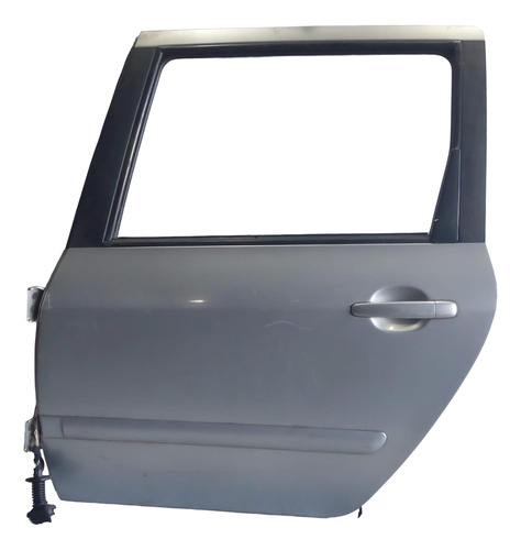 Porta Traseira Esq. Original 307 2002-2012 Usada Traseira Esquerdo Prateado - Imagem 3