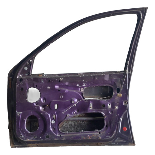 Porta Dianteira Dir Original Corsa 4p 1998 C/ Detalhe Usada Traseira Direita Violeta - Imagem 2