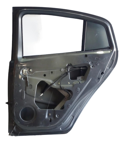 Porta Traseira Direita Agile 2012 4p Usada Traseira Direita Prata - Imagem 2