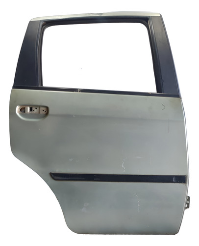 Porta Traseira Direita Original Idea 2005 Usada Traseira Direita Prata