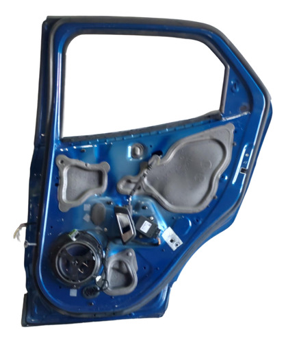 Porta Traseira Direita Ecosport 2018 Usada Traseira Direita Azul - Imagem 2