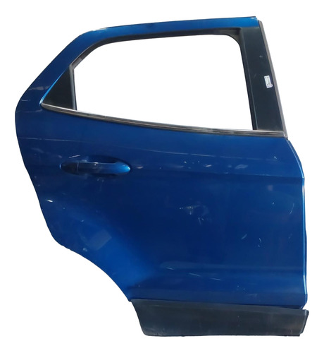 Porta Traseira Direita Ecosport 2018 Usada Traseira Direita Azul - Imagem 3