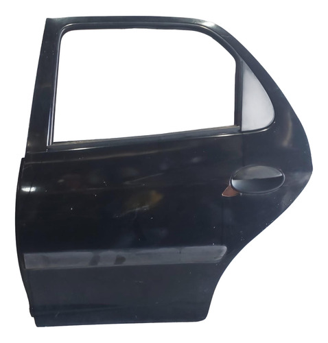 Porta Traseira Esquerda Original Celta 2010 Usada Traseira Esquerda Preto - Imagem 3