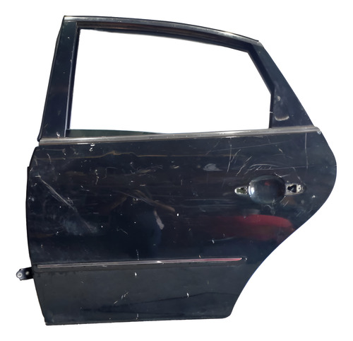 Porta Traseira Esquerda Original Azera 3.3 V6 2010 Usada Traseira Esquerda Preto