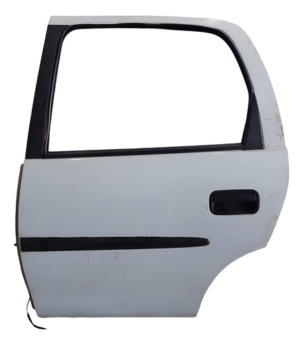 Porta Traseira Esquerda Original Corsa 2000-2005 Usada Traseira Esquerda Branco