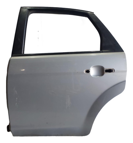 Porta Traseira Esquerda Original Focus Sedan 2010 Usada Traseira Esquerda Prateado - Imagem 3