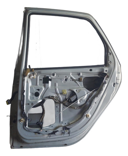 Porta Traseira Direita Original Scenic 2005 Usada Traseira Direita Prateado - Imagem 2