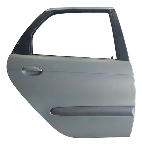 Porta Traseira Direita Original Scenic 2005 Usada Traseira Direita Prateado - Imagem 3