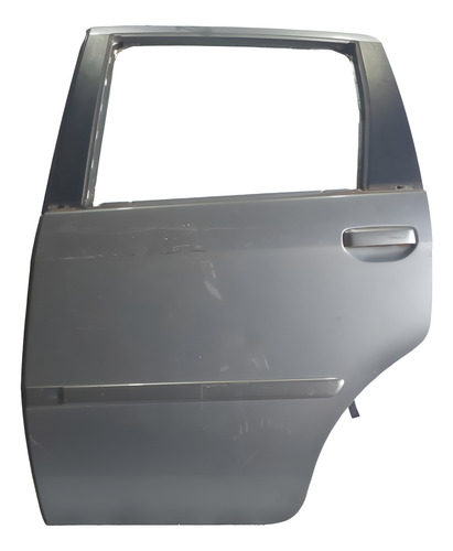 Porta Traseira Esquerda Original Idea 2005 2010 Usada Traseira Esquerda Prateado