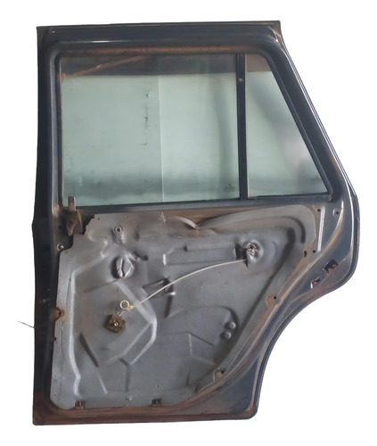 Porta Traseira Direita Original Gol G4 Usada Traseira Direita Preto - Imagem 2