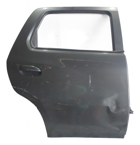 Porta Traseira Direita Original Spin 2013 C/ Detalhe Usada Traseira Direita Prateado - Imagem 3