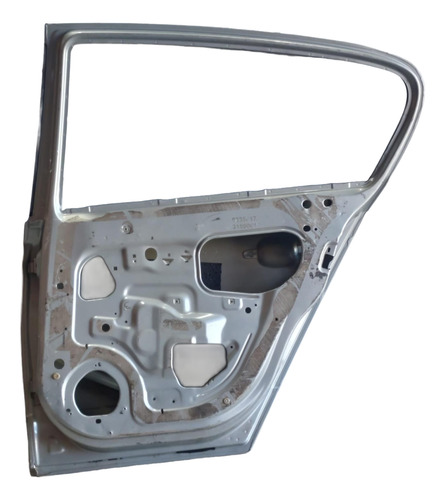 Porta Traseira Direita Original Vectra Hatch 2006 2011 Usada Traseira Direita Prateado - Imagem 2
