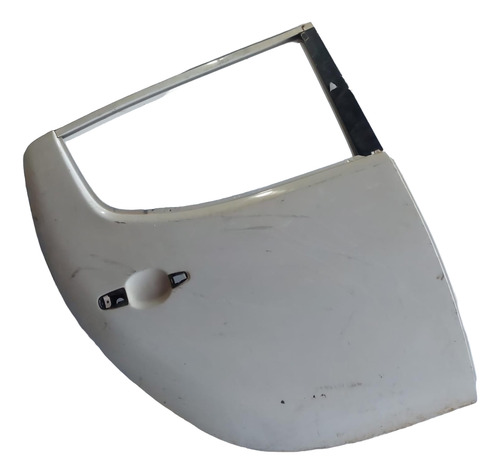 Porta Traseira Direita Original L200 Triton 2008 2016 Usada Traseira Direita Branco - Imagem 3