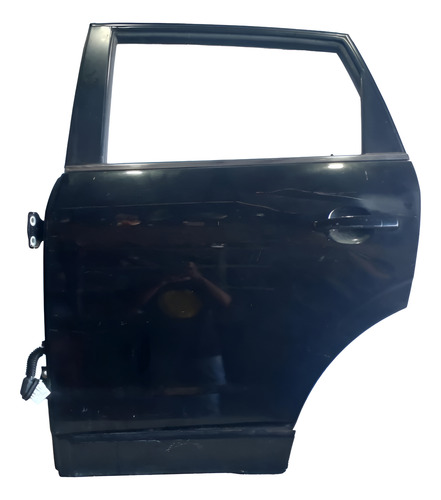 Porta Traseira Esquerda Original Captiva 2010 Usada Traseira Esquerda Preto