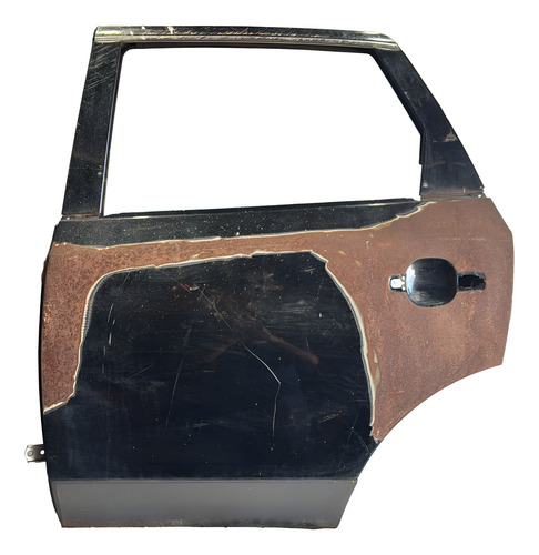 Porta Traseira Esquerda Vera Cruz 2010 C/ Detalhe Usada Traseira Esquerda Preto