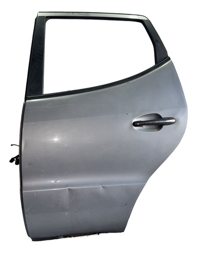 Porta Traseira Esquerda Mercedes Benz Classe A 2005 Usada Traseira Esquerda Prateado - Imagem 3