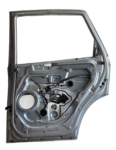 Porta Traseira Direita Hyundai Vera Cruz 2010 Usada Traseira Direita Prateado - Imagem 2