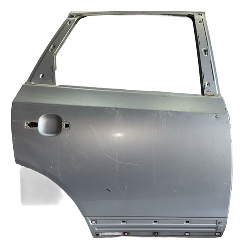 Porta Traseira Direita Hyundai Vera Cruz 2010 Usada Traseira Direita Prateado - Imagem 3