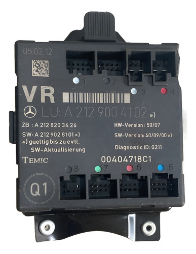 Módulo Porta Dianteiro Direito W204 C180 2008 12 Usada