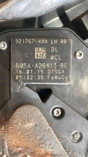 Fechadura Traseira Esquerda Original Focus 2015 Usada - Imagem 2