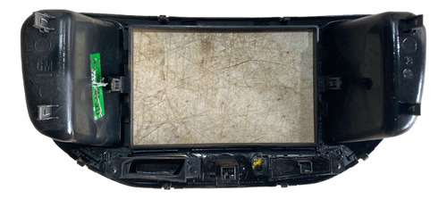 Moldura Painel Rádio C/ Inter. Alerta Spin 2012-16 Usada - Imagem 2