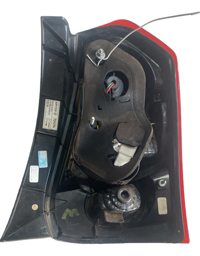 Lanterna Traseira Esquerda Original Etios 2012-2018 Usada Esquerdo/motorista Vermelho - Imagem 2