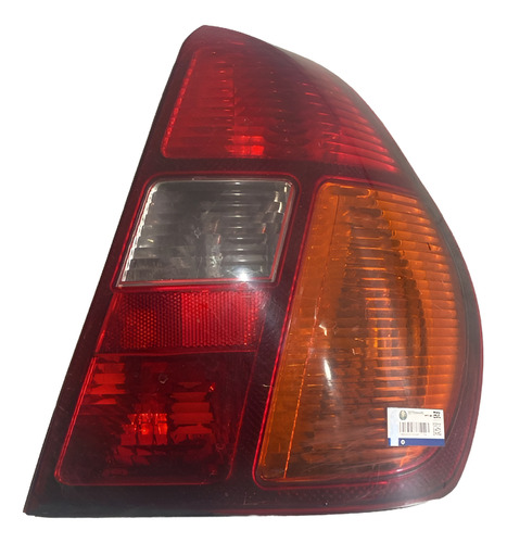 Lanterna Traseira Direita Orig. Clio Sedan 2005-2012 Usada Direito/passageiro Vermelho