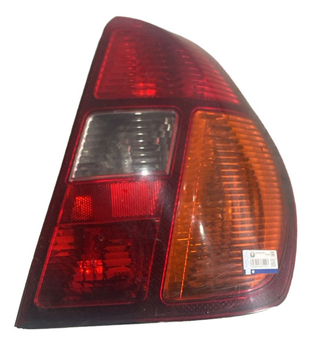 Lanterna Traseira Direita Orig. Clio Sedan 2005-2012 Usada Direito/passageiro Vermelho - Imagem 3