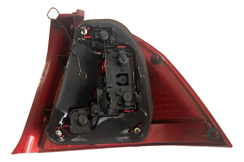 Lanterna Traseira Esquerda Orig. Peugeot 307 2007-2012 Usada Esquerdo/motorista Vermelho - Imagem 2