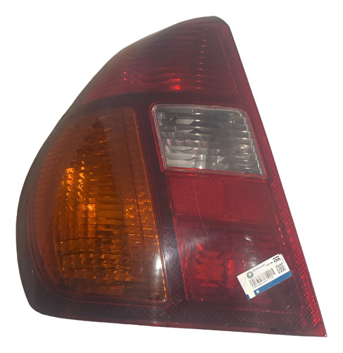 Lanterna Traseira Esquerda Orig. Clio Sedan 2005-2012 Usada Esquerdo/motorista Vermelho