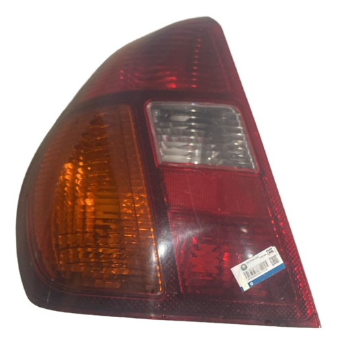 Lanterna Traseira Esquerda Orig. Clio Sedan 2005-2012 Usada Esquerdo/motorista Vermelho - Imagem 3