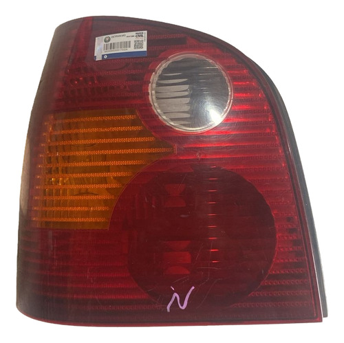 Lanterna Traseira Esquerda Orig. Polo Hatch 2003-2006 Usada Esquerdo/motorista Vermelho - Imagem 3