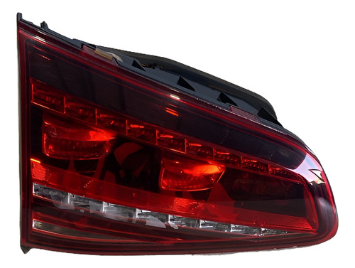 Lanterna Tampa Tras Esq Orig Golf Tsi Mk7 Led 2013-17 Usada Esquerdo/motorista Vermelho