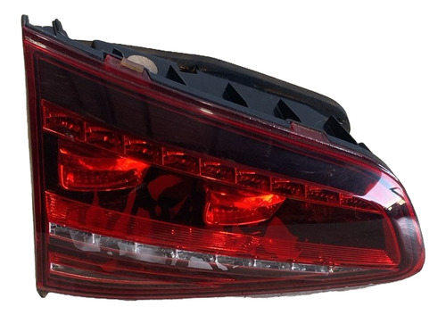 Lanterna Tampa Tras Esq Orig Golf Tsi Mk7 Led 2013-17 Usada Esquerdo/motorista Vermelho - Imagem 3