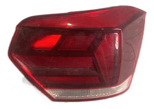 Lanterna Tras. Direita Polo Hatch 2018 A 2022 Paralela Usada Direito/passageiro Vermelho - Imagem 3