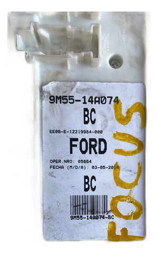 Caixa De Fusível Bcm Interna Original Focus 2009 2013 Usada - Imagem 2