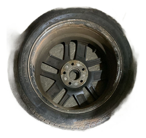 Roda Liga Leve Aro 17 Original Golf 2014 A 2018 Usada Prateado - Imagem 2