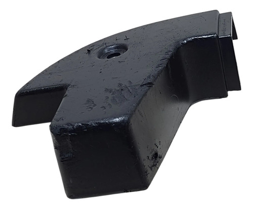Moldura Cantoneira Caçamba Esquerda Fiat Strada Working 2012 Preto - Imagem 2