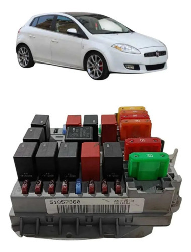 Caixa De Fusíveis Rele Fiat Bravo 1.8 16v Flex 2011 A 2016