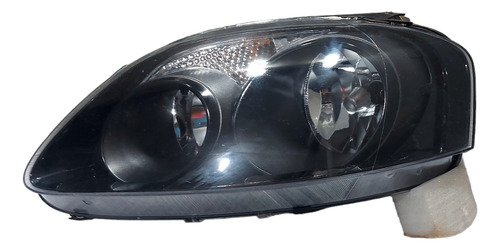 Farol Esquerdo Fox Crossfox 03/09 Duplo Máscara Negra