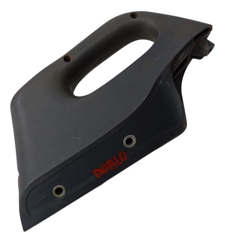 Maçaneta Interna Lado Direito Original Fiat Doblo 02 A 05 Cinza-escuro - Imagem 4