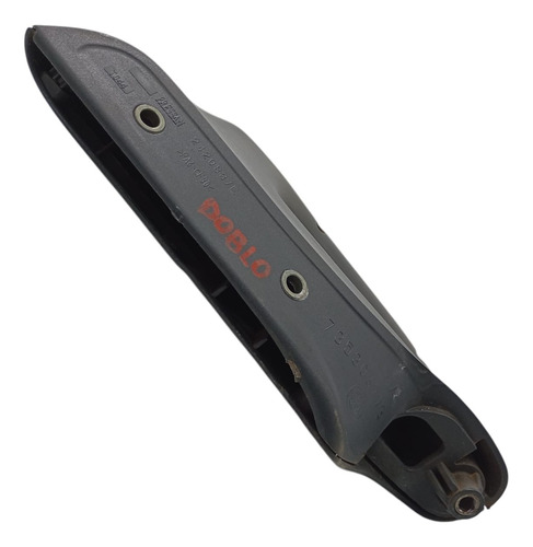 Maçaneta Interna Lado Direito Original Fiat Doblo 02 A 05 Cinza-escuro - Imagem 5