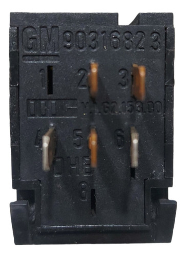 Botão Desembaçador Traseiro Omega 93 A 98 Original - Imagem 5