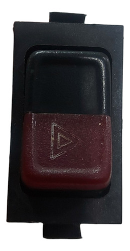 Botão Pisca Alerta Interruptor Vw Gol Parati 1987 A 1995 Preto - Imagem 3