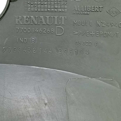 Acabamento Console Original Lateral Direito Renault Scenic  - Imagem 2